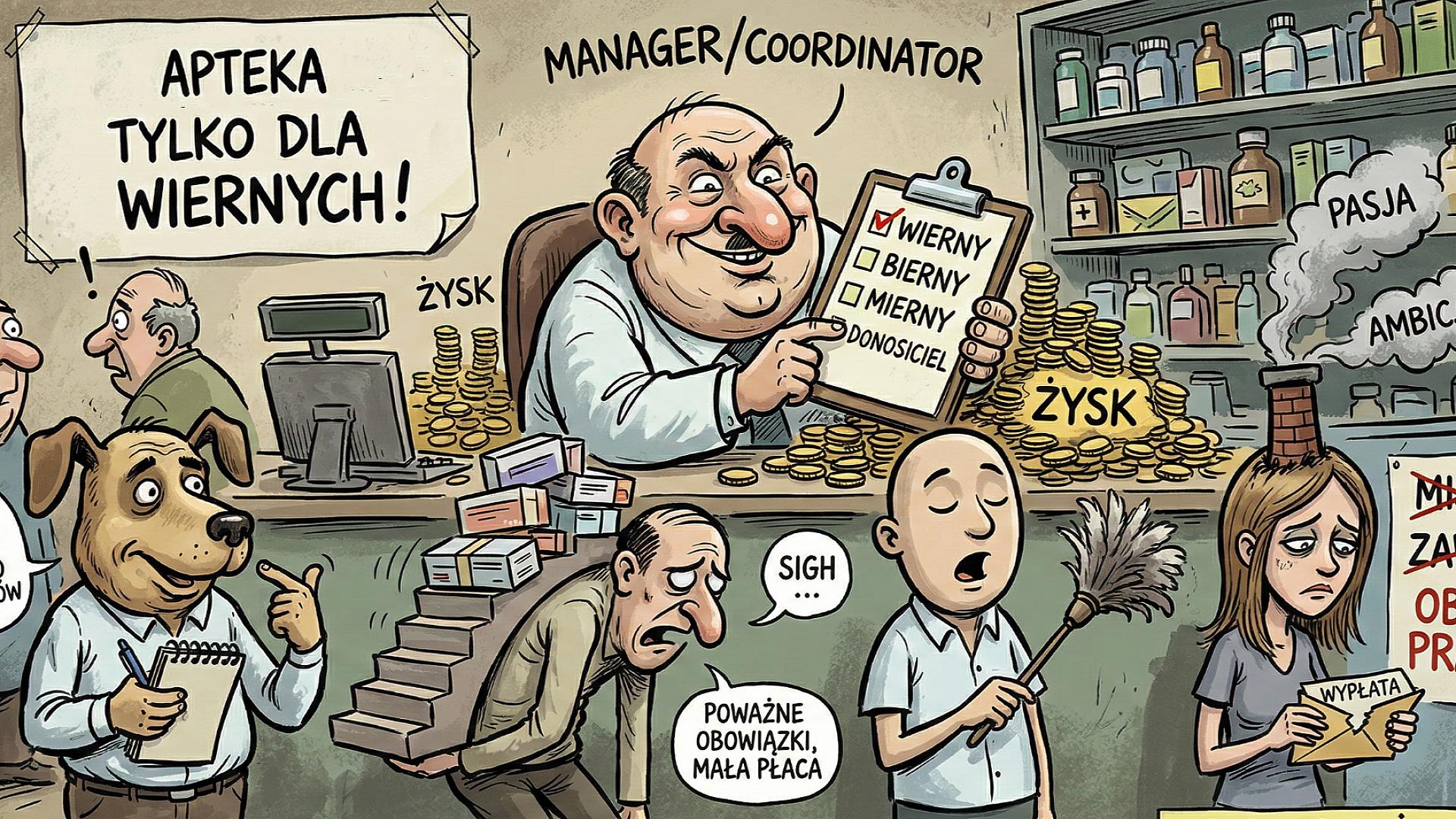 Idealny farmaceuta, czyli kto? Gorzki portret branży oczami pracowników